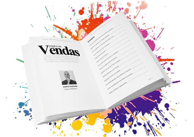 Ebook em PDF sobre Funil de Vendas, parte interna.
