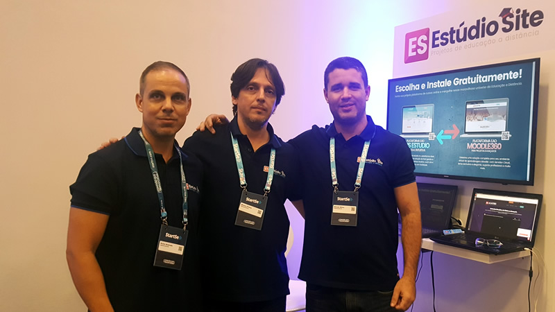 Estúdio Site no maior evento de educação a distância do Brasil, o evento ocorreu na Edtech 2019 em São Paulo.