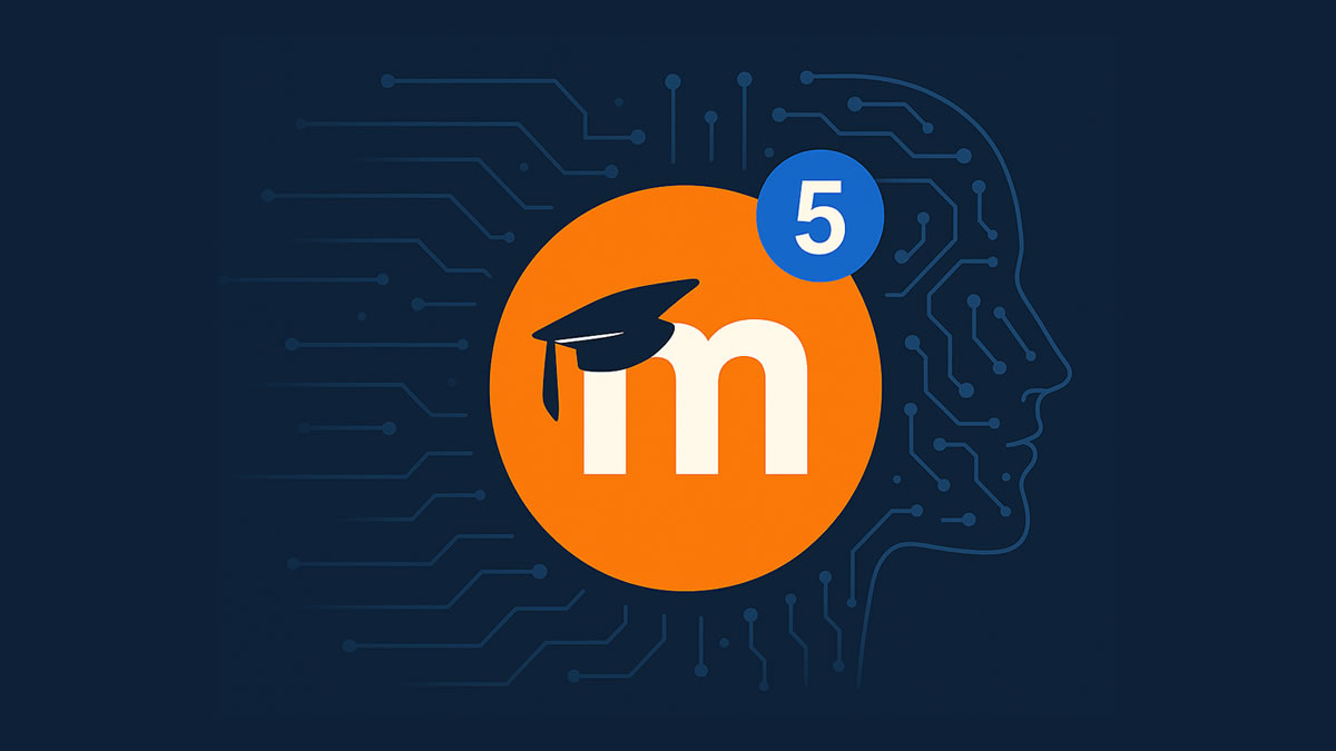 Descubra as principais novidades e requisitos técnicos do Moodle 5.0 lançado em abril de 2025. Conheça as melhorias em IA, notificações SMS, bancos de perguntas e muito mais, além das descontinuações importantes como o editor Atto e suporte ao Oracle Database.