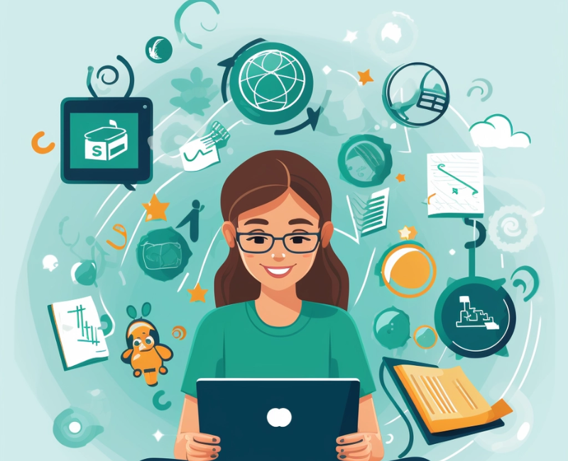 Estudantes Utilizando Ferramentas de EaD