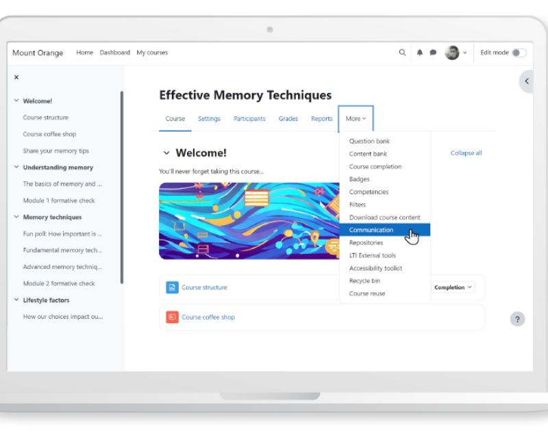 Recursos avançados do Moodle 4.3 para segurança, performance e ferramentas inovadoras