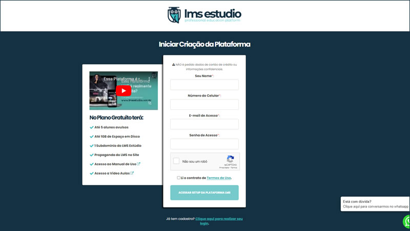 Instalando plataforma LMS Estúdio